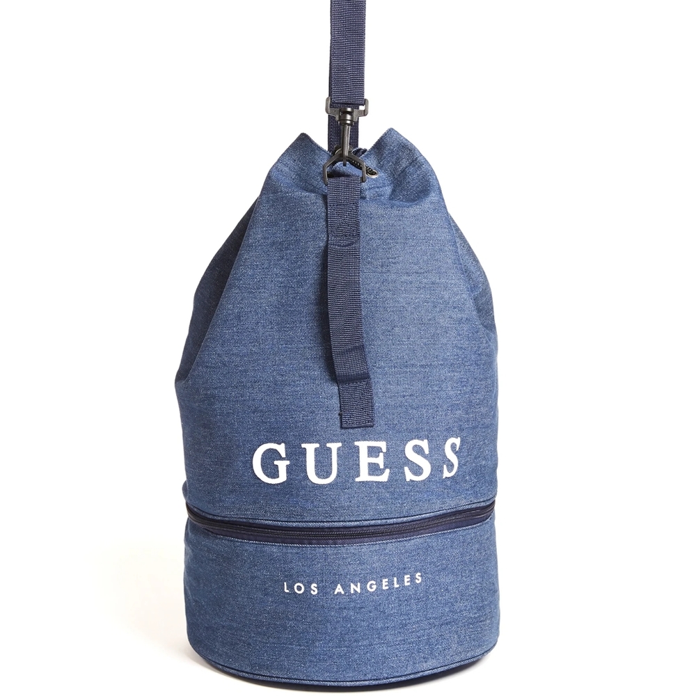 Unisex large Guess bucket bag
